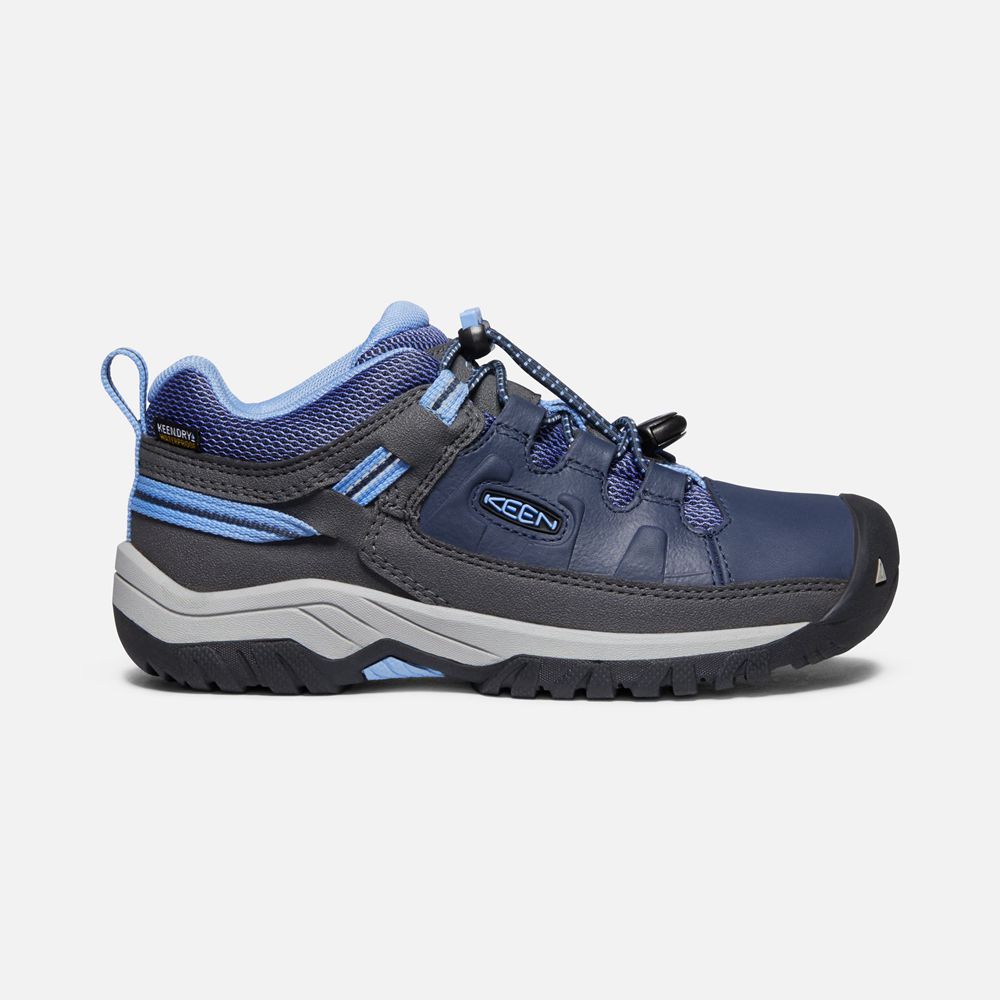 Keen Wandelschoenen Kinderen Blauw - Targhee Waterproof - 69308-MZOG